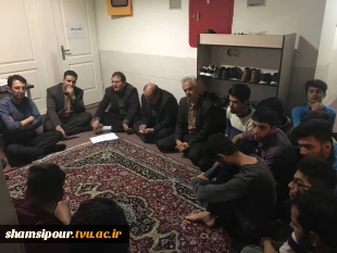 به مناسبت روز دانشجو 
 مسوولین دانشکده از خوابگاه دانشجویی "لویزان "بازدید کردند