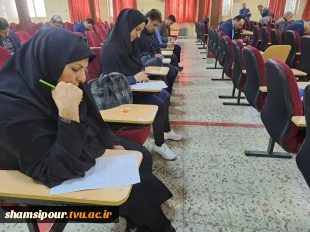 برگزاری دوره سنجش صلاحیت حرفه‌ای 29 نفر از کارکنان دانشگاه بناب در دانشگاه فنی و حرفه‌ای 5