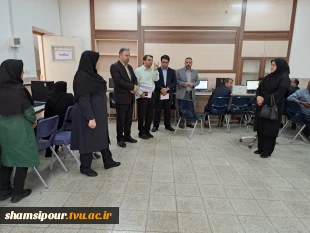 برگزاری دوره سنجش صلاحیت حرفه‌ای 29 نفر از کارکنان دانشگاه بناب در دانشگاه فنی و حرفه‌ای 7