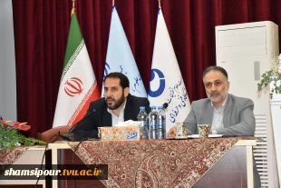 با حضور معاون اداری، مالی و مدیریت منابع و مدیران‌کل این حوزه برگزار شد : تشریح و تبیین سیاست‌ها و برنامه‌های معاون اداری، مالی و مدیریت منابع در سومین پنل تخصصی اجلاس سراسری رؤسای دانشکده‌ها و آموزشکده‌های دانشگاه فنی و حرفه‌ای
 4