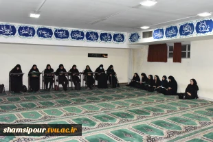 در دانشگاه ملی مهارت برگزار شد :  مراسم سوگواری به مناسبت چهلمین روز شهادت رئیس جمهور مردمی و همراهان ایشان
 16