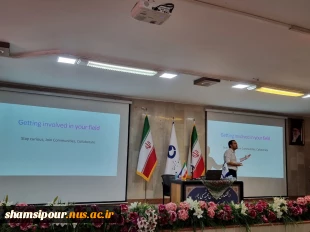 چهارمین نشست علمی هفته جهانی کارآفرینی ، در قالب سمینار توسعه فردی و آینده شغلی در دانشکده برگزار شد. 4