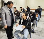 بازدید سرزده مدیرکل آموزش دانشگاه ملی مهارت از روند برگزاری آزمون‌های پایان نیم‌سال مهر ۱۴۰۳ در دانشکده 6