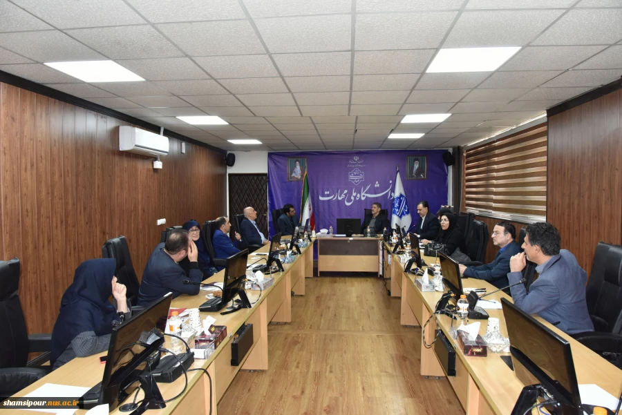 دومین جلسه شورای برنامه‌ریزی آموزشی و درسی دانشگاه ملی مهارت با حضور ریاست دانشگاه برگزار شد 6