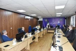 دیدار رئیس و اعضای هیئت رئیسه دانشگاه با مشاور وزیر علوم، تحقیقات و فناوری در حوزه اقتصاد آموزش عالی و دبیر ستاد خیرین 5