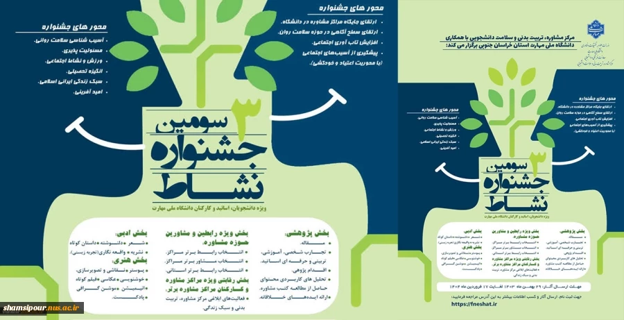 افتتاحیه سومین جشنواره نشاط 2