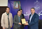 تقدیر نمایندگان اعضای هیئت علمی از رئیس دانشگاه ملی مهارت 4