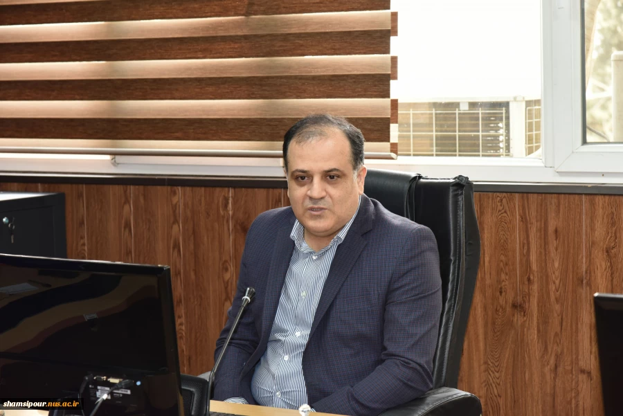 تقدیر نمایندگان اعضای هیئت علمی از رئیس دانشگاه ملی مهارت 7