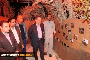 بازدید رئیس دانشگاه ملی مهارت و هیئت همراه از اردوی معنوی راهیان نور دانشجویان و موقعیت شهید دانیال رضازاده در خرمشهر 3