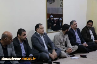 بازدید رئیس دانشگاه ملی مهارت و هیئت همراه از اردوی معنوی راهیان نور دانشجویان و موقعیت شهید دانیال رضازاده در خرمشهر 4