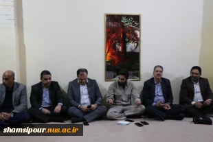 بازدید رئیس دانشگاه ملی مهارت و هیئت همراه از اردوی معنوی راهیان نور دانشجویان و موقعیت شهید دانیال رضازاده در خرمشهر 5