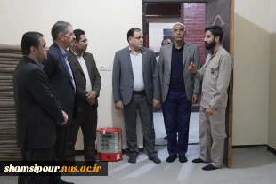 بازدید رئیس دانشگاه ملی مهارت و هیئت همراه از اردوی معنوی راهیان نور دانشجویان و موقعیت شهید دانیال رضازاده در خرمشهر 6