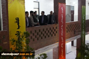 بازدید رئیس دانشگاه ملی مهارت و هیئت همراه از اردوی معنوی راهیان نور دانشجویان و موقعیت شهید دانیال رضازاده در خرمشهر 7