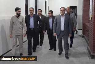 بازدید رئیس دانشگاه ملی مهارت و هیئت همراه از اردوی معنوی راهیان نور دانشجویان و موقعیت شهید دانیال رضازاده در خرمشهر 8