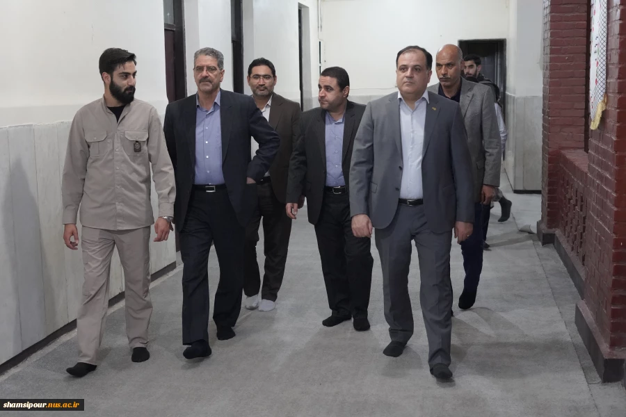 بازدید رئیس دانشگاه ملی مهارت و هیئت همراه از اردوی معنوی راهیان نور دانشجویان و موقعیت شهید دانیال رضازاده در خرمشهر 8