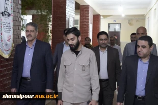 بازدید رئیس دانشگاه ملی مهارت و هیئت همراه از اردوی معنوی راهیان نور دانشجویان و موقعیت شهید دانیال رضازاده در خرمشهر 9