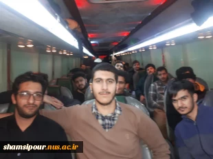 آیین بدرقه کاروان راهیان نور دانشجویی دانشکده شهید شمسی پور 
جریان سرخ هنر؛ 10