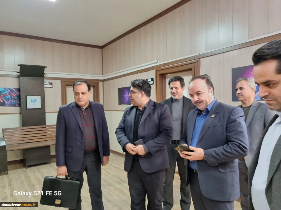بازدید سرپرست معاونت پژوهشی به همراه مدیران کل پژوهش و فناوری دانشگاه ملی مهارت از دانشکده شهید شمسی پور 6