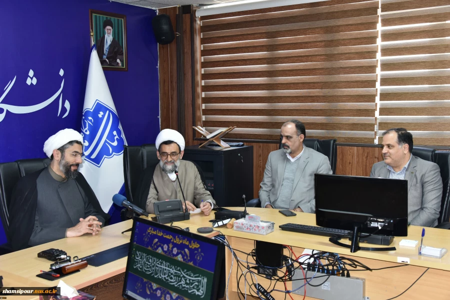 با حضور حجت‌الاسلام و المسلمین دکتر مصطفی رستمی، دکتر زمانی و اعضای هیئت رئیسه دانشگاه برگزار شد:
مراسم معارفه مسئول نهاد نمایندگی مقام معظم رهبری در دانشگاه ملی مهارت 17