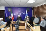 با حضور حجت‌الاسلام و المسلمین دکتر مصطفی رستمی، دکتر زمانی و اعضای هیئت رئیسه دانشگاه برگزار شد:
مراسم معارفه مسئول نهاد نمایندگی مقام معظم رهبری در دانشگاه ملی مهارت 19