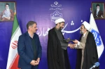 با حضور حجت‌الاسلام و المسلمین دکتر مصطفی رستمی، دکتر زمانی و اعضای هیئت رئیسه دانشگاه برگزار شد:
مراسم معارفه مسئول نهاد نمایندگی مقام معظم رهبری در دانشگاه ملی مهارت 20