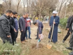 برگزاری مراسم کاشت نهال  همزمان با روز درختکاری با شعار 