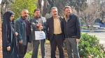 کاشت ۳ اصله نهال در فضای سبز دانشکده به مناسبت روز شهدا 2