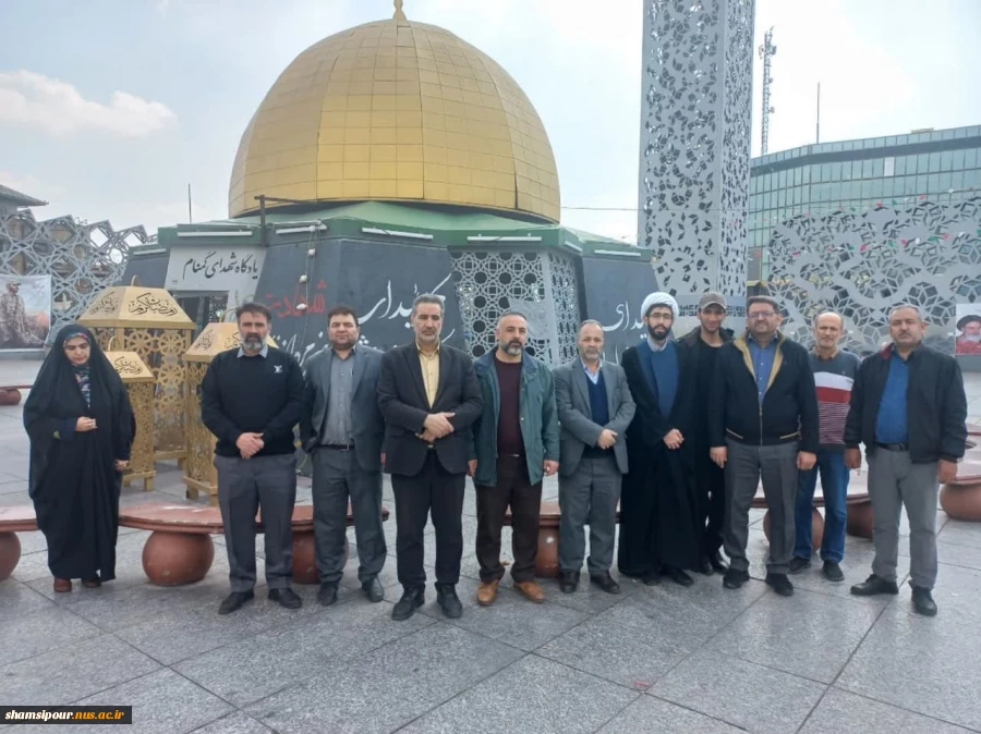 یین تجدید میثاق و ادای احترام به مقام شامخ شهدا به مناسبت گرامیداشت  روز شهدا  2