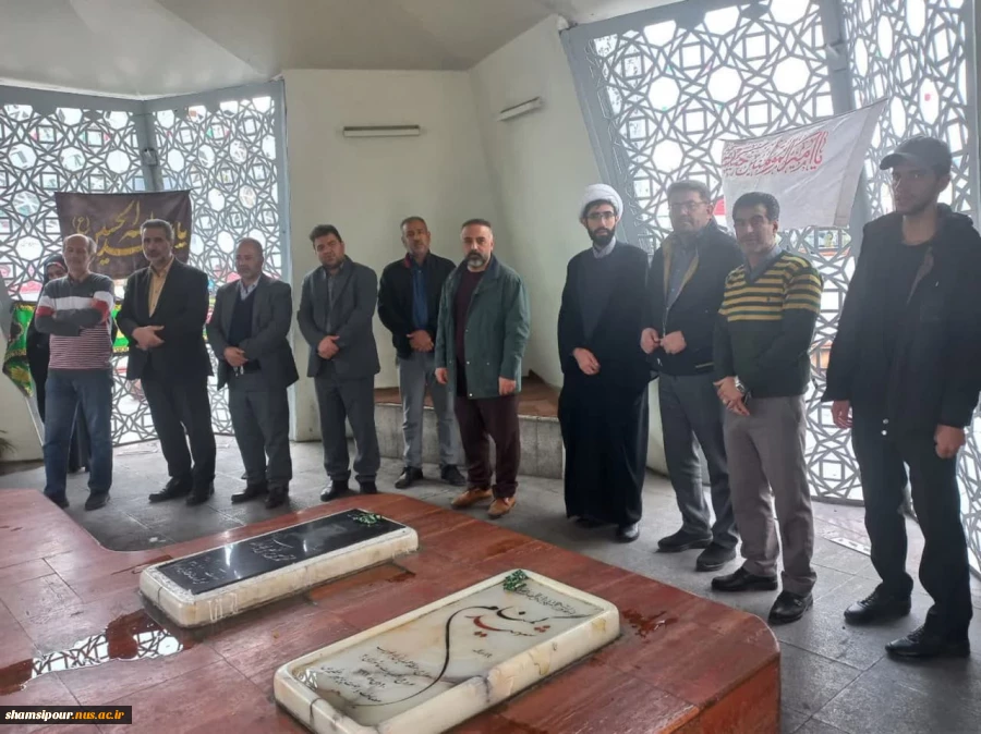 یین تجدید میثاق و ادای احترام به مقام شامخ شهدا به مناسبت گرامیداشت  روز شهدا  3