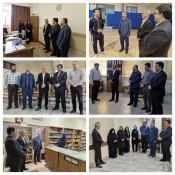 دیدار نوروزی رئیس دانشکده شهید شمسی پور با کارکنان و مدیران دانشکده   2