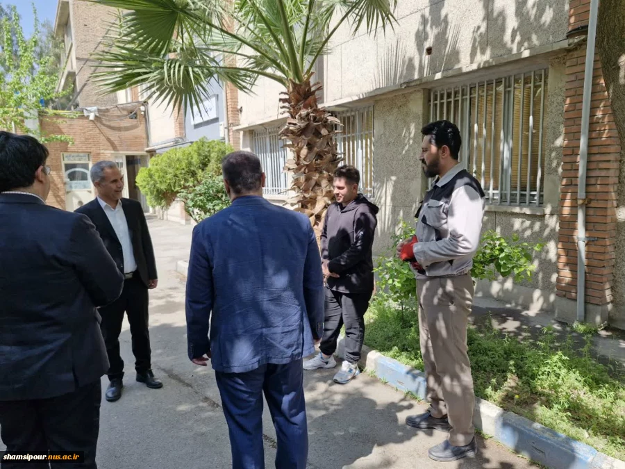 دیدار نوروزی رئیس دانشکده شهید شمسی پور با کارکنان و مدیران دانشکده   5