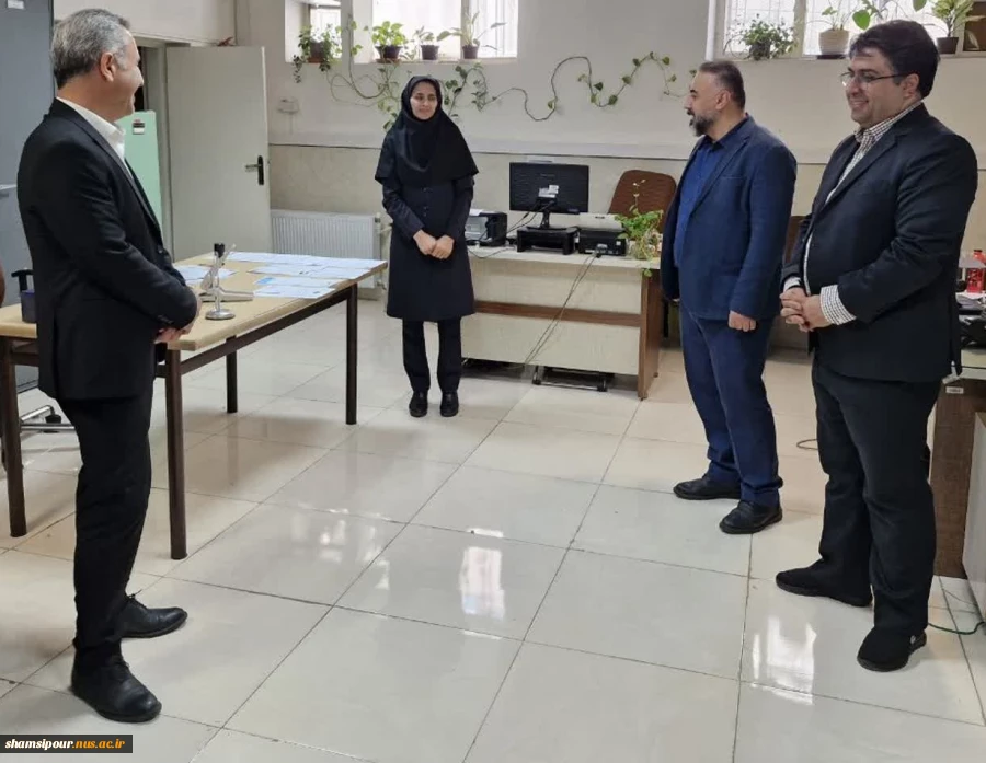 دیدار نوروزی رئیس دانشکده شهید شمسی پور با کارکنان و مدیران دانشکده   7