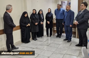 دیدار نوروزی رئیس دانشکده شهید شمسی پور با کارکنان و مدیران دانشکده   12