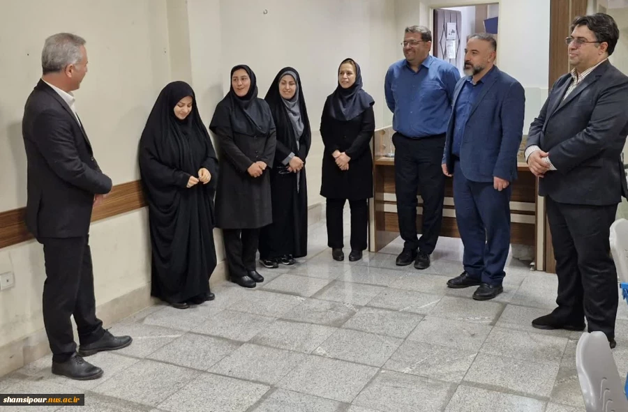 دیدار نوروزی رئیس دانشکده شهید شمسی پور با کارکنان و مدیران دانشکده   12