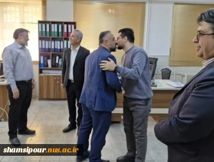 دیدار نوروزی رئیس دانشکده شهید شمسی پور با کارکنان و مدیران دانشکده   19