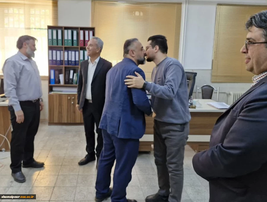 دیدار نوروزی رئیس دانشکده شهید شمسی پور با کارکنان و مدیران دانشکده   19