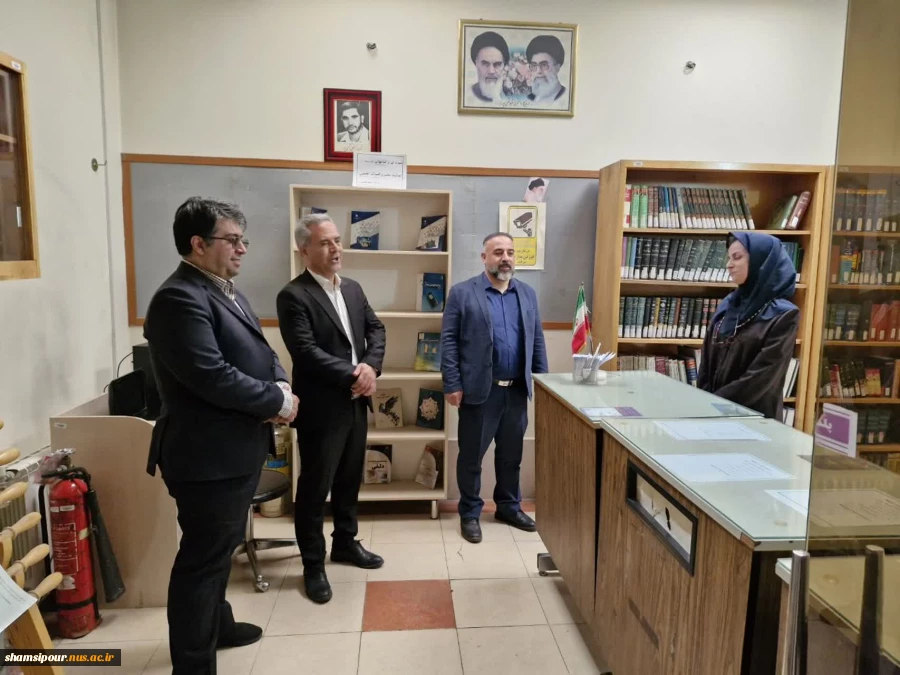 دیدار نوروزی رئیس دانشکده شهید شمسی پور با کارکنان و مدیران دانشکده   23