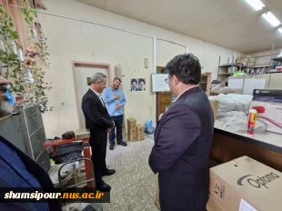 دیدار نوروزی رئیس دانشکده شهید شمسی پور با کارکنان و مدیران دانشکده   26