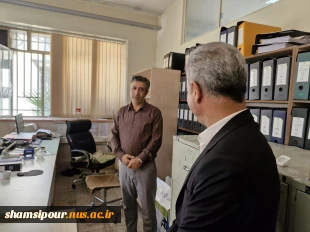 دیدار نوروزی رئیس دانشکده شهید شمسی پور با کارکنان و مدیران دانشکده   28