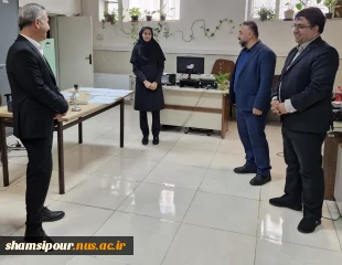 دیدار نوروزی رئیس دانشکده شهید شمسی پور با کارکنان و مدیران دانشکده   29