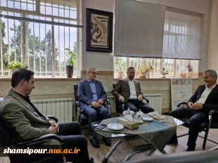 بازدید مدیر کل و معاون دفتر مرکزی حراست دانشگاه ملی مهارت از دانشکده شهید شمسی پور در آستانه سال جدید  3