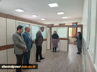 بازدید مدیر کل و معاون دفتر مرکزی حراست دانشگاه ملی مهارت از دانشکده شهید شمسی پور در آستانه سال جدید  4