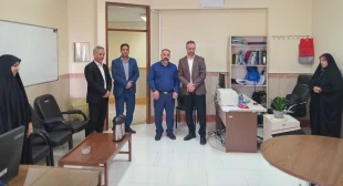 بازدید مدیر کل و معاون دفتر مرکزی حراست دانشگاه ملی مهارت از دانشکده شهید شمسی پور در آستانه سال جدید  5