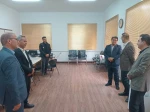 بازدید مدیر کل و معاون دفتر مرکزی حراست دانشگاه ملی مهارت از دانشکده شهید شمسی پور در آستانه سال جدید  6