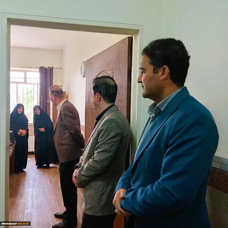 بازدید مدیر کل و معاون دفتر مرکزی حراست دانشگاه ملی مهارت از دانشکده شهید شمسی پور در آستانه سال جدید  7