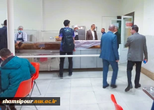 بازدید مدیر کل و معاون دفتر مرکزی حراست دانشگاه ملی مهارت از دانشکده شهید شمسی پور در آستانه سال جدید  9
