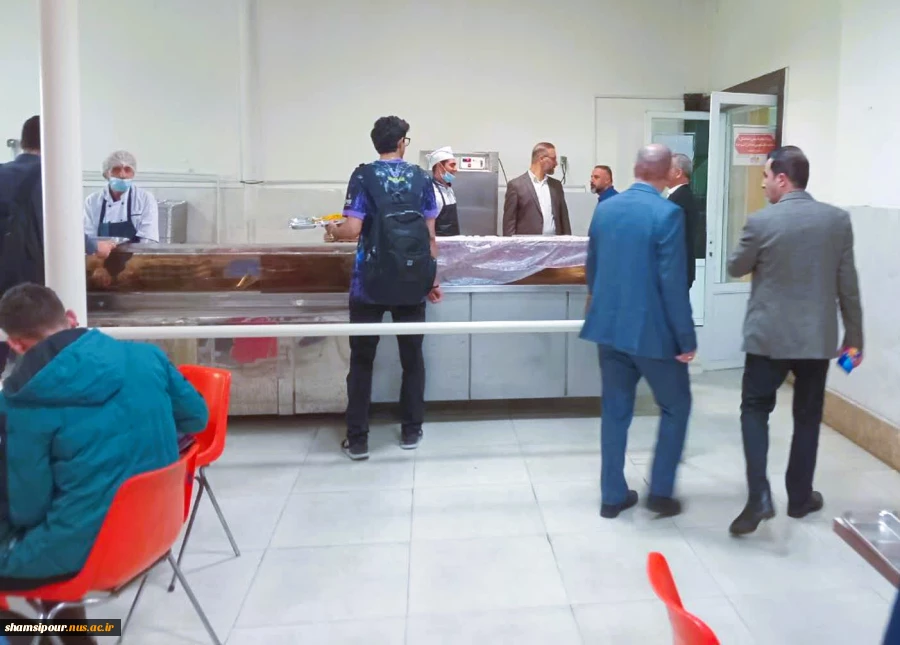 بازدید مدیر کل و معاون دفتر مرکزی حراست دانشگاه ملی مهارت از دانشکده شهید شمسی پور در آستانه سال جدید  9
