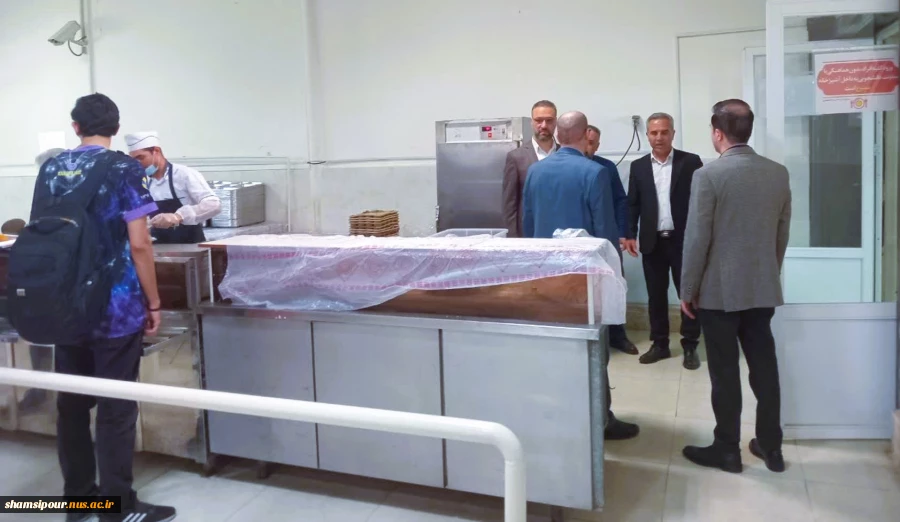 بازدید مدیر کل و معاون دفتر مرکزی حراست دانشگاه ملی مهارت از دانشکده شهید شمسی پور در آستانه سال جدید  10