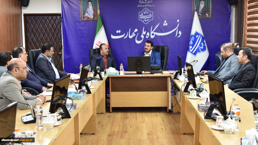 برگزاری جلسه رفع مشکل ثبت‌نام‌های دانشجویی با حضور مدیرکل فناوری اطلاعات و امنیت مجازی وزارت علوم 2