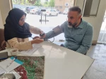 برگزاری تست غربالگری فشارخون و دیابت به مناسبت هفته سلامت در دانشکده شهید شمسی‌پور 4